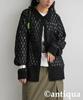 Antiqua Openwork Knit One Size Black Women's Shirt, PYA-00021, 05,