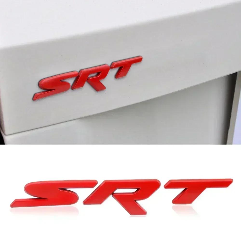 SRT R/T Car Rear Trunk Sticker Side Fender Badge Decals Accessories