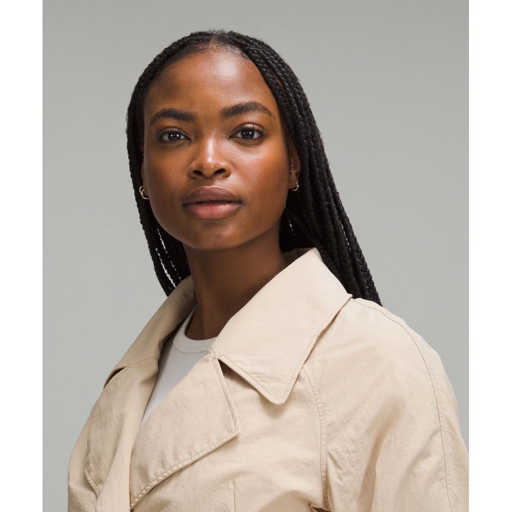 Lululemon Cropped Trench Jacket Trench