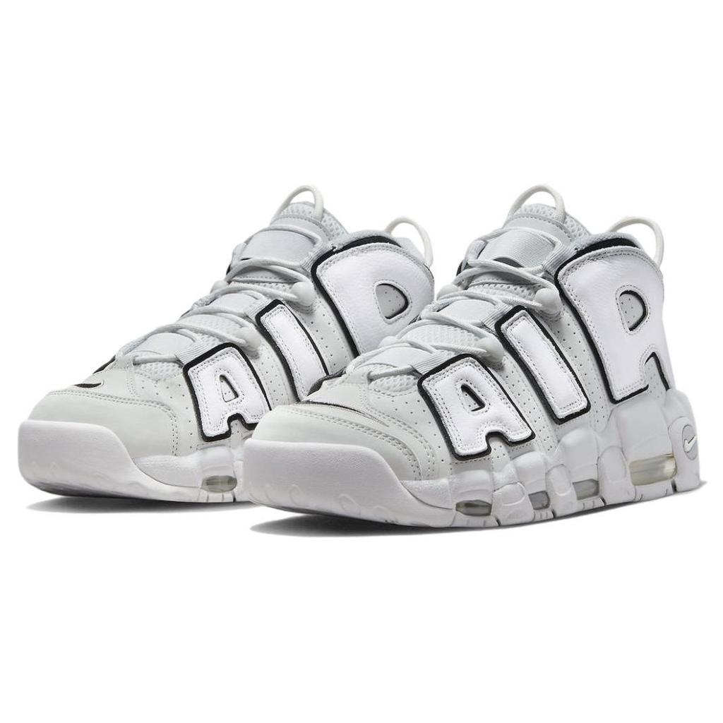 Nike Air More Uptempo Photon Dust Men Sneakers Grey White Black FB3021-001