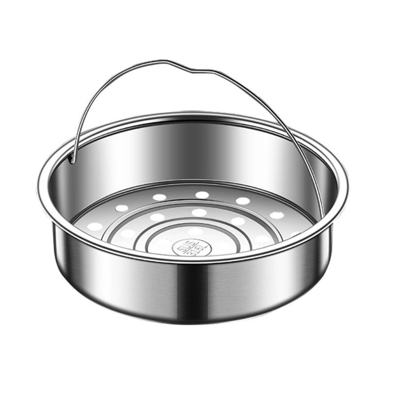 Steamers Insert 316 Stainless Steel Steaming Basket for Rice Cooker and Dim Sum