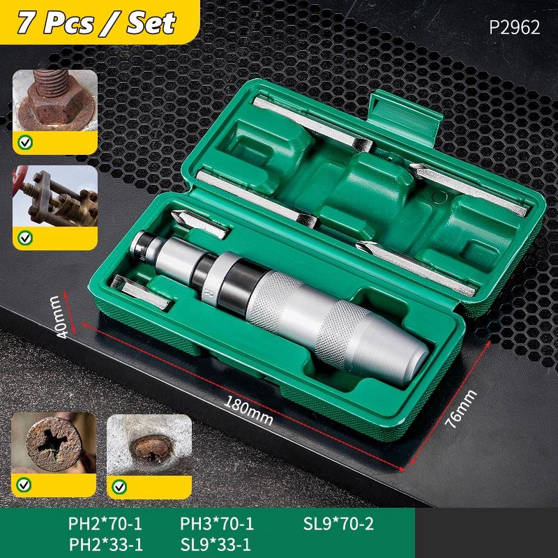 Xiaomi Impact Screwdriver Hand Manual Reversible Impact Driver Set Extractor Durable Remove Disengage Rusted Fasteners Or Frozen Bolts
