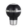 Universal Aluminum Alloy Car Gear Shift Knob Ball 8 Billiard Shape  Manual Lever Stick Shifter