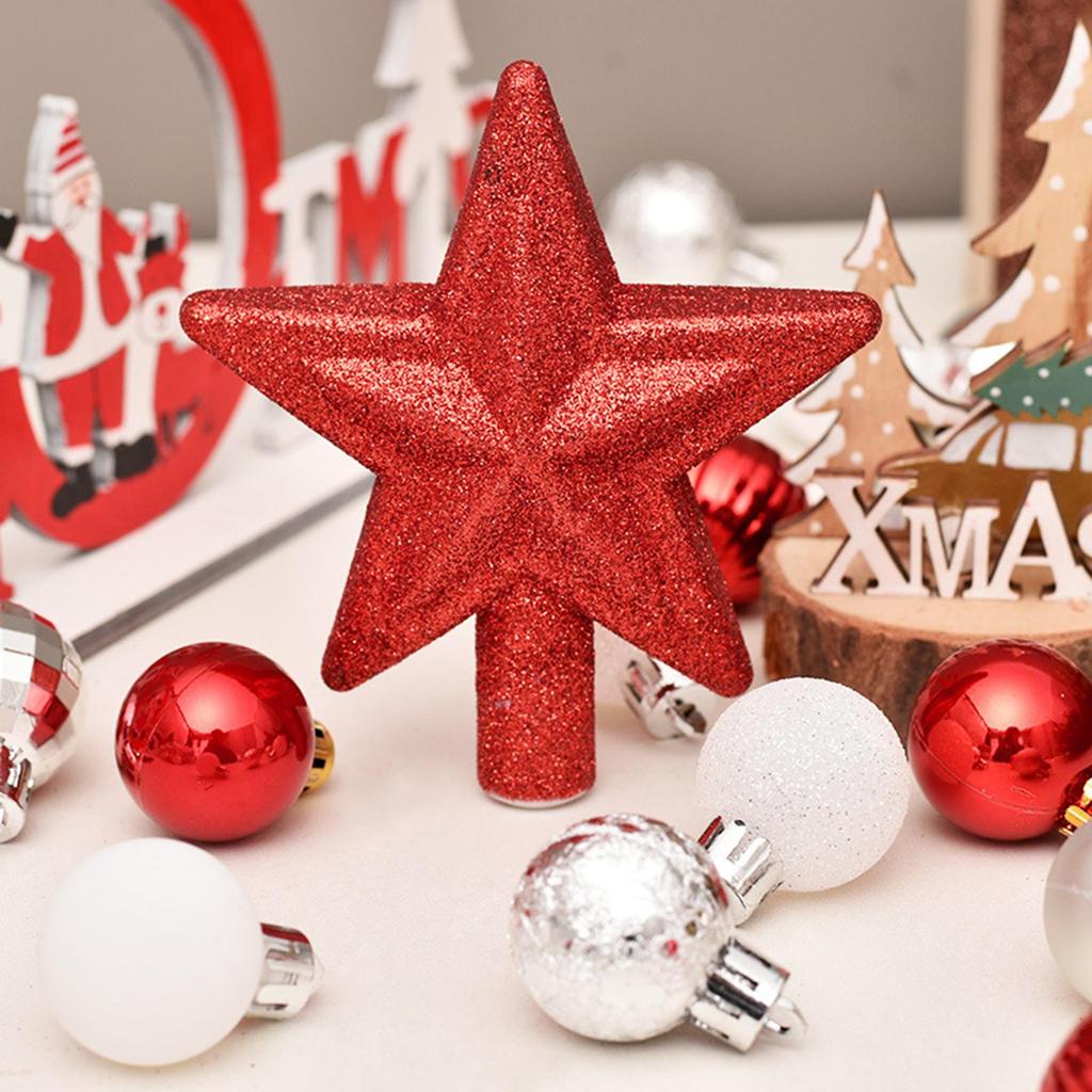 Christmas Ball Hanging Balls Baubles Decorative Pendants Tree Top Star for