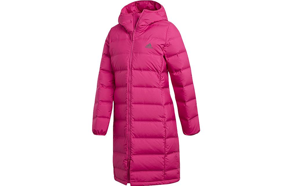 Adidas Down Jackets Women s Red Hooded Thickened Other FT2573 M