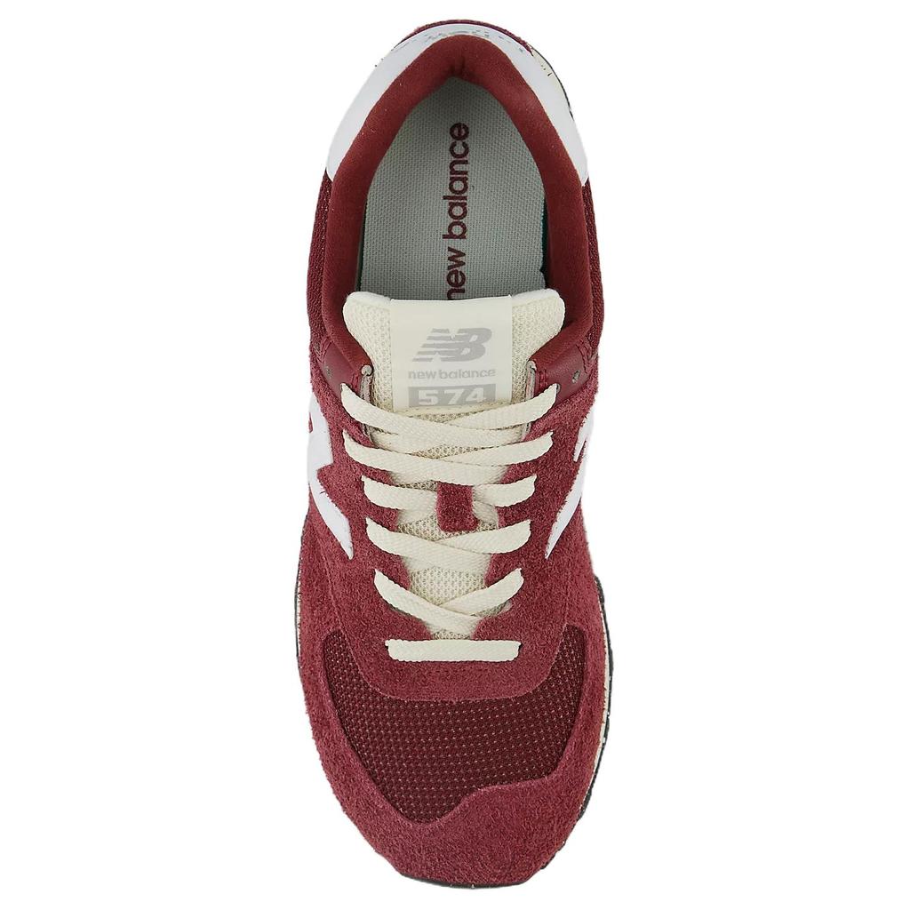 New Balance 574 Classic Crimson Unisex Sneakers Red White Angora U574RBK
