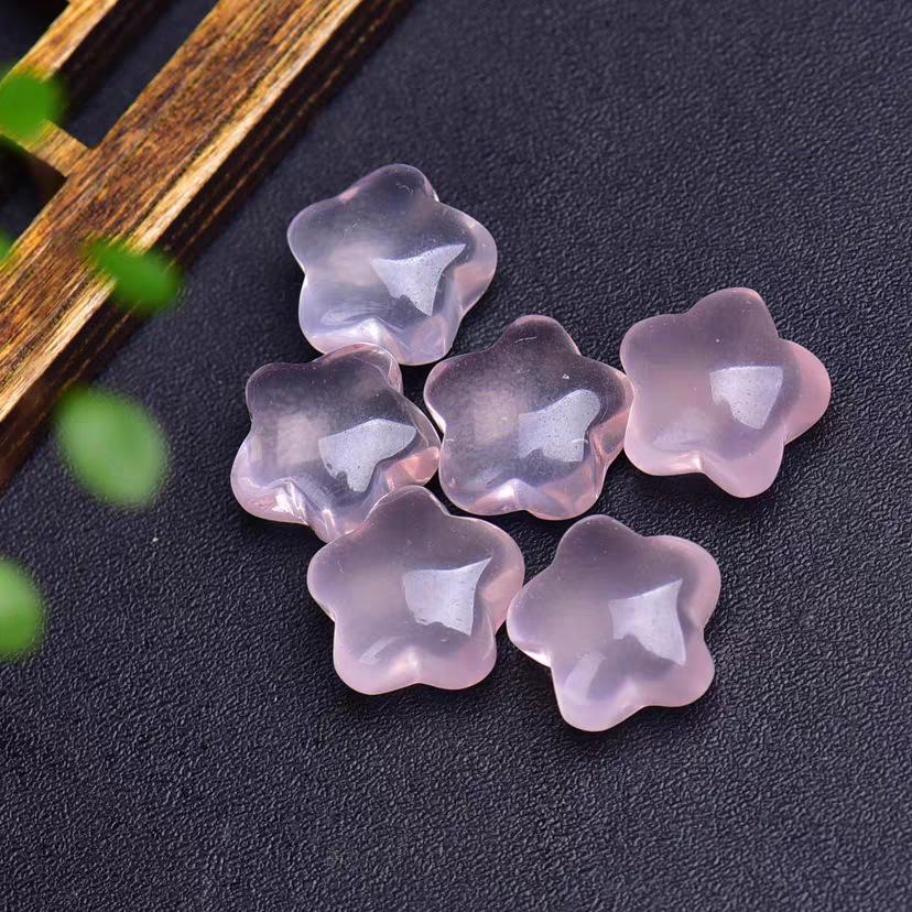 

Кулон-звезда из розового кварца для изготовления украшений своими руками - Бусины для браслетов, ожерелий и подарков Approximately 14mm