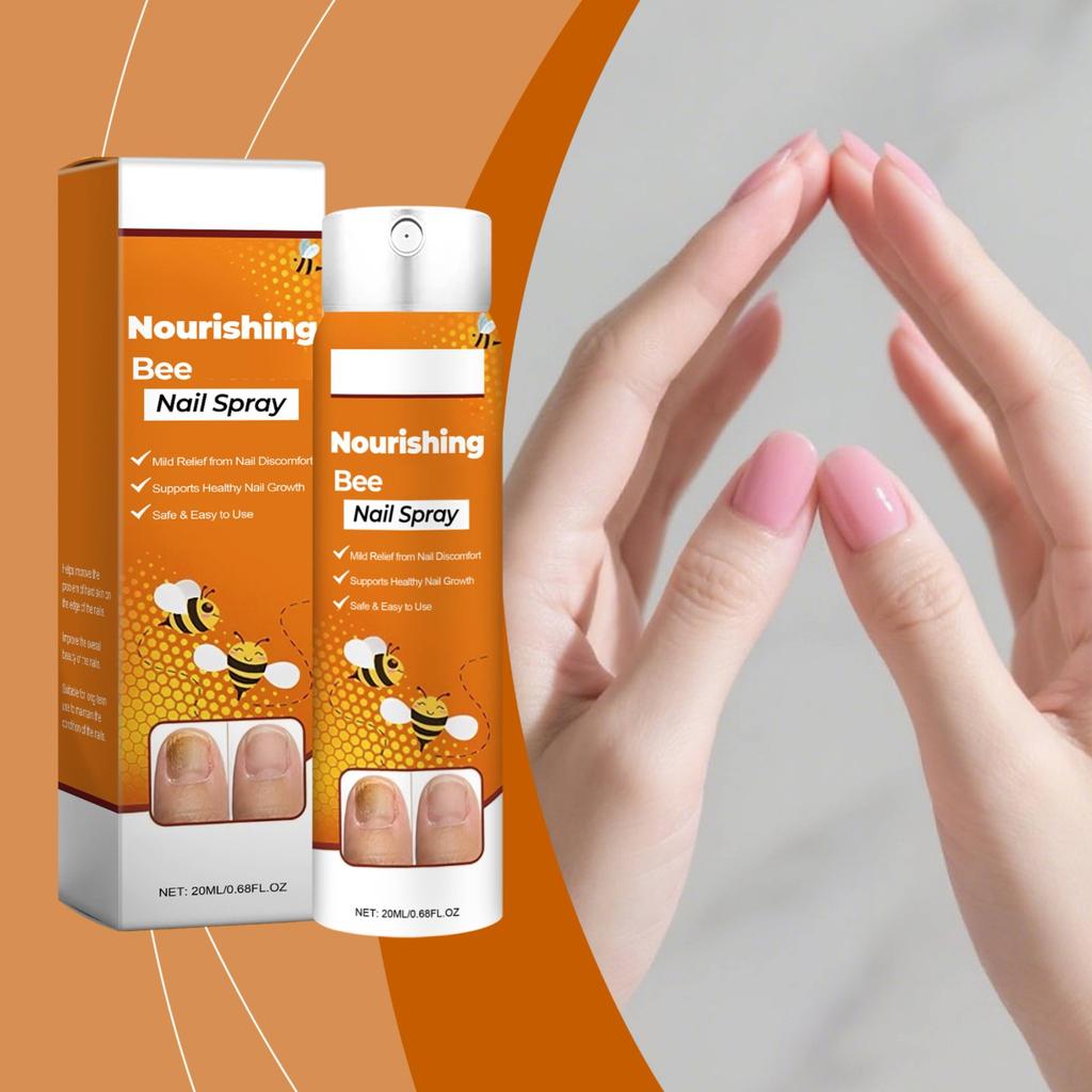 Tırnak Bakım Spreyi Tırnak Spreyi Tırnak Yatıştırıcı Sprey Kırılmayı Azaltmak İçin Tırnakları Güçlendirir, 20ml