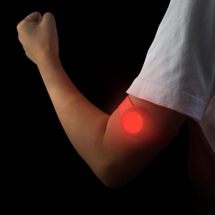 LED Silicone Wristband: Outdoor Safety Signal for Night Running