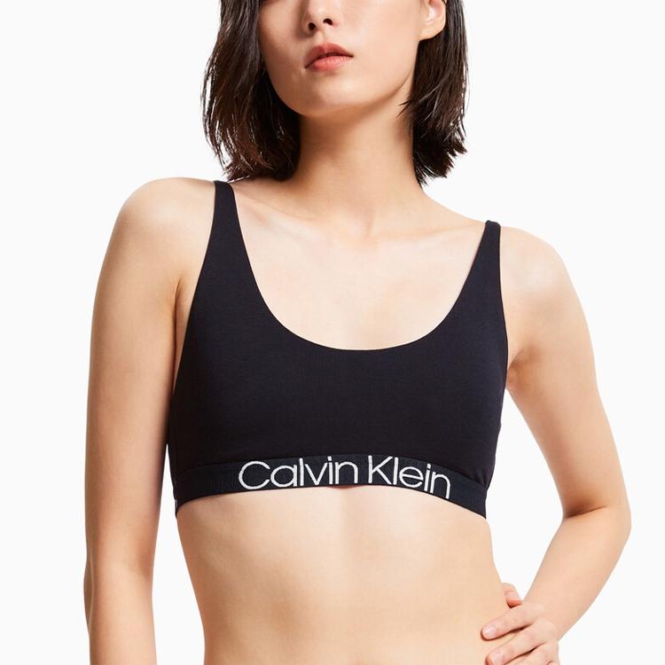 Calvin Klein Comfortable Thin Wireless Bra Women underwear Black QF6624AD-UB1