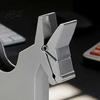 Desktop Space Saver Mule Shape Pen Holder, Multi-Functional 3-in-1 Organizer with Note Holder Business Desk Card Box And Plastic for Office