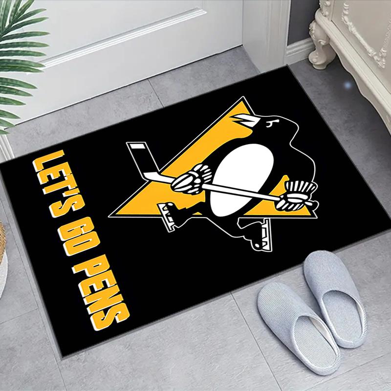 1pc Football Team Design Area Rug - Non-Slip, Soft & Cozy Floor Mat for Living Room, Bedroom, Office - Indoor/Outdoor Decorative Carpet