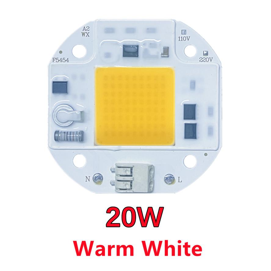 RnnTuu 110V 220V LED Chip 20W 30W 50W COB Chip Kein Treiber erforderlich LED Lampenperlen für Flutlicht Scheinwerfer Lampada DIY Beleuchtung