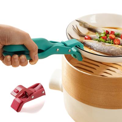 Hot Plate Gripper, Verbrühungsschutz, Schüsselhalter, Topfclip zum Bewegen von Hot Plate-Schüsseln, Pizzapfanne für Küche, Zuhause, Restaurant