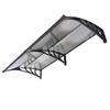 Awnings for Door Entrance, 38 x 78 in, Exterior Front Door Window Awnings with Drainage & ABS Bracket, Rain Snow Sun Protection, Overhang