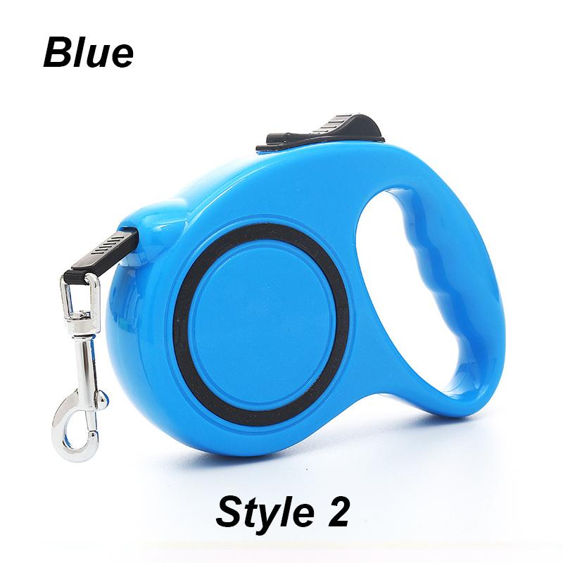 3M/5M Retractable Dog Leash Automatic Retractable Durable Nylon Lead Puppy Outdoor Travel Walking Traction Rope Pet Supplies