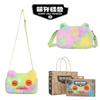 Genuine Funny Ugly Monster Plush Crossbody Bag Adjustable Strap Mr Button Screech Leopard Stuffed Doll Bag Gift