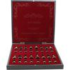 14 Inches Personalized Chess Set with Custom Chess Board and Metal Chess Figures In a Box Ideal for Home Decor Gift Giving and