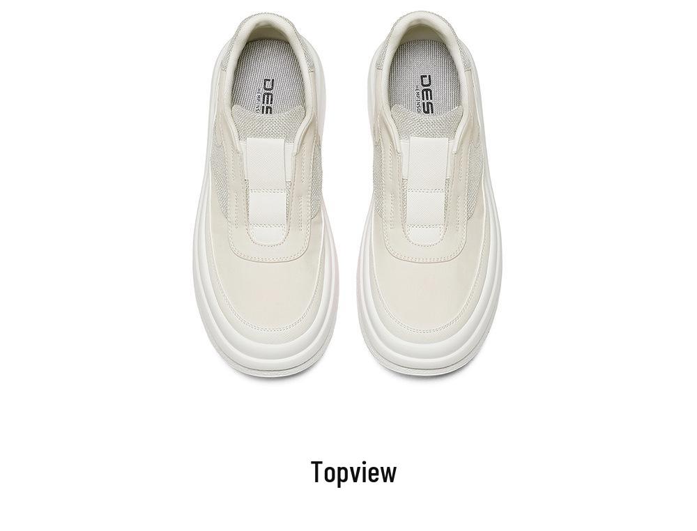 Desai Men's Breathable Slip-On Casual Summer Shoes - No-Tie, Comfortable, Fashionable