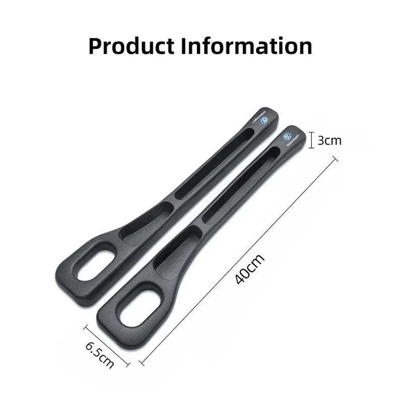 2Pcs Car Seat Gap Filler Leather Leak-proof Plug Strips For VW GTI Polo Golf Passat Tiguan Arteon Touareg Taigo CC Jetta Beetle Q1GH