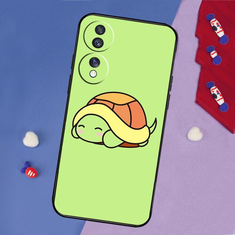 Cartoon Sea Turtle Tortoise Case For Honor Magic 7 5 6 Lite Honor X9b X9a X8b X8a X8 X9 X9c 50 70 90 Lite 200 Pro Cover