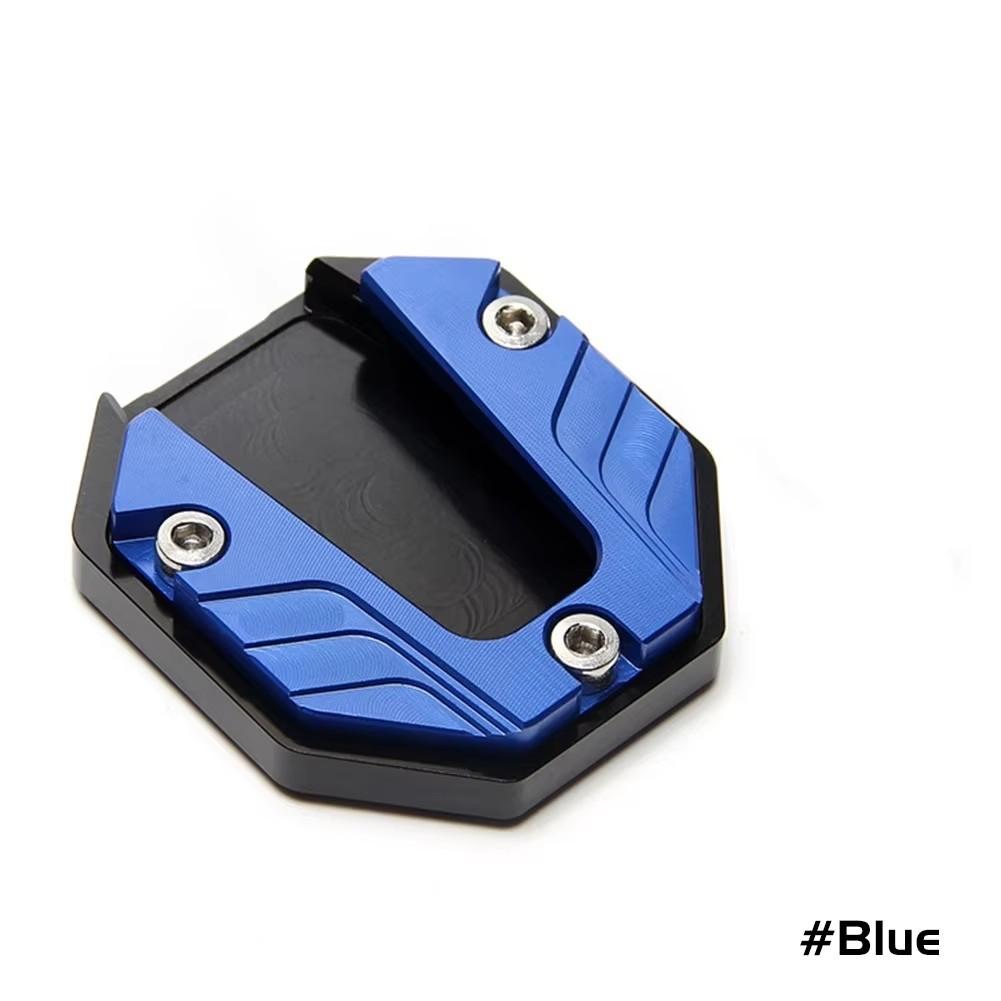 1/2pcs Motorcycle Bike Parking Kickstand Extender Foot Side Stand Pad Support Plate Motorbike Accessories