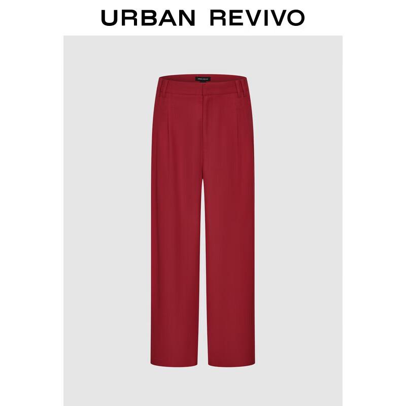 

UR 2024 Autumn/Winter Women s High-Waist Wide-Leg Pants XS