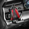Racing Car Seat Car Phone Holder Car Horizontal and Vertical Oblique Air Outlet Dedicated Tongs Car Navigation with Hooks Fixed