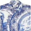 Palace China Plate Shirt Navy Unisex Tops Blue P22SHT111