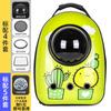 Cat bag out portable cat backpack cat bag space capsule pet dog schoolbag double shoulder rabbit summer breathable