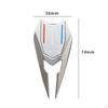 Golf Pitch Repair Tool Portable Alloy Fairway Fork Ball Marker