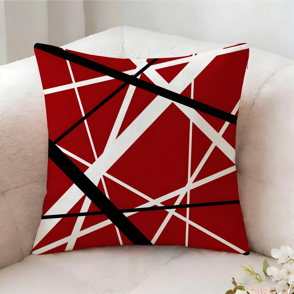 Van H-Halen Rock Band Pillow Case Pillowcase, Double-Sided Printed, Sofa Cushion, Bedroom Headboard Pillow