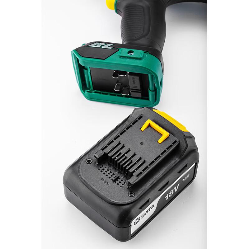 SATA J-series 18V Lithium Brushless Impact Wrench CN Plug (adapter Included)