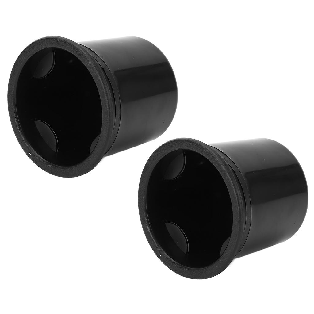 2 Pcs RV Cup Holder Insert Plastic Spilling Proof Replacement Drink Can Holder Insert for Boats Ships Cars Trucks