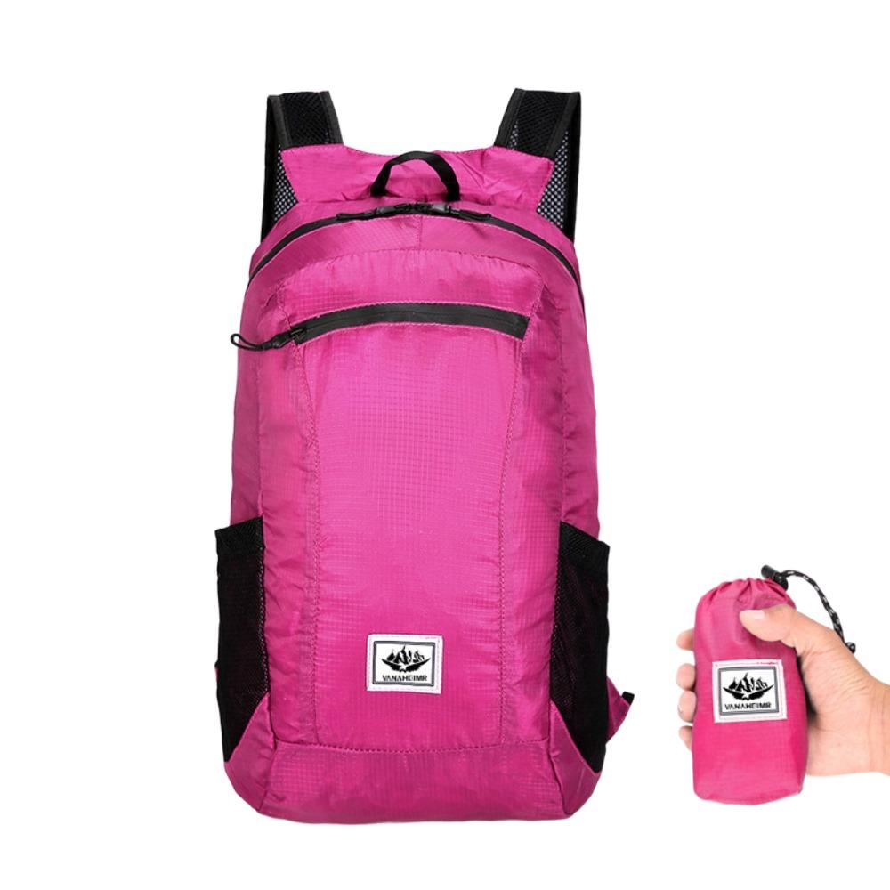 Folding Foldable Backpack Waterproof Lightweight Nylon Bag Portable Mountaineering Bag  Cycling