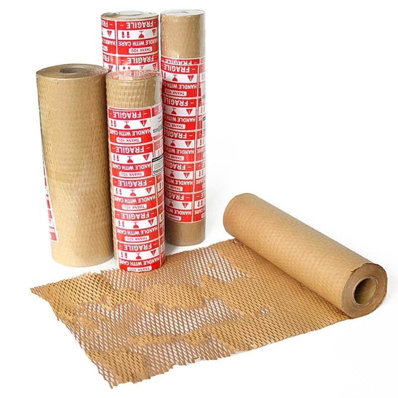 Rotolo di Carta da Imballaggio Carta da Imballaggio Alternativa alla Pellicola a Bolle per Spedizione Oggetti Fragili Imballaggio Fragile Trasloco