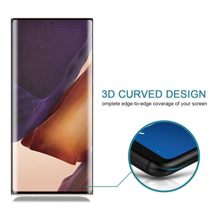 For Samsung Galaxy Note20 Ultra 3D Curved Edge Full Screen Tempered Glass Film
