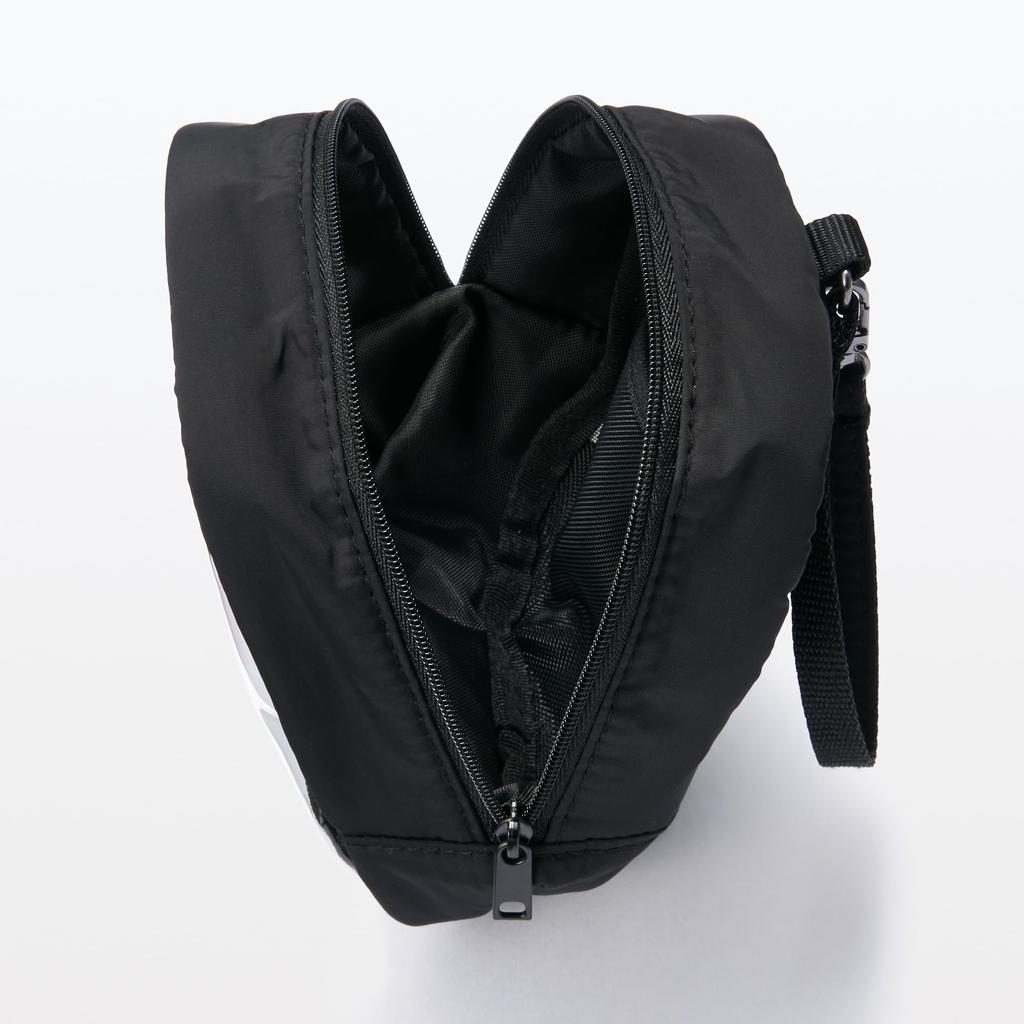 MUJI Hanging Collection 110mm X 160mm X 70mm NDG13A3A Pouch, Black, Approx. (W) (H) (D),