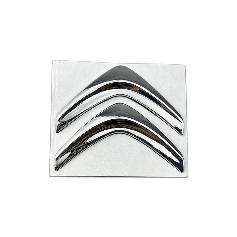 Metalowe Naklejki z Emblematami na Maskę i Bagażnik Samochodowe 10.2x8.6cm dla Citroen C4 C3 C5 C1 C6 C8 DS3 DS5 DS4 DS6 Xsara C-Elysee Picasso Nemo