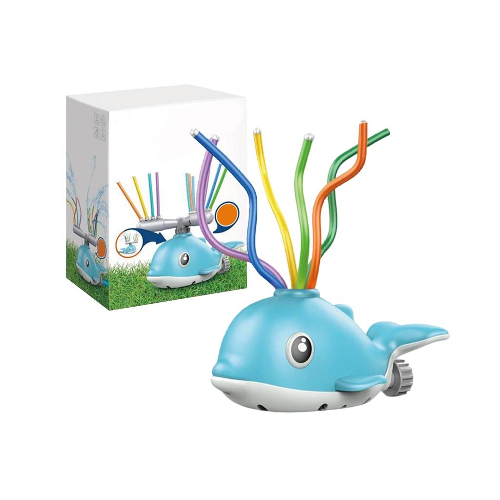 Outdoor Kids Garden Sprinkler Toy Cartoon Animal Design Interactive Water Spraying Lawn Toy for Children Summer Backyard Play Equipment