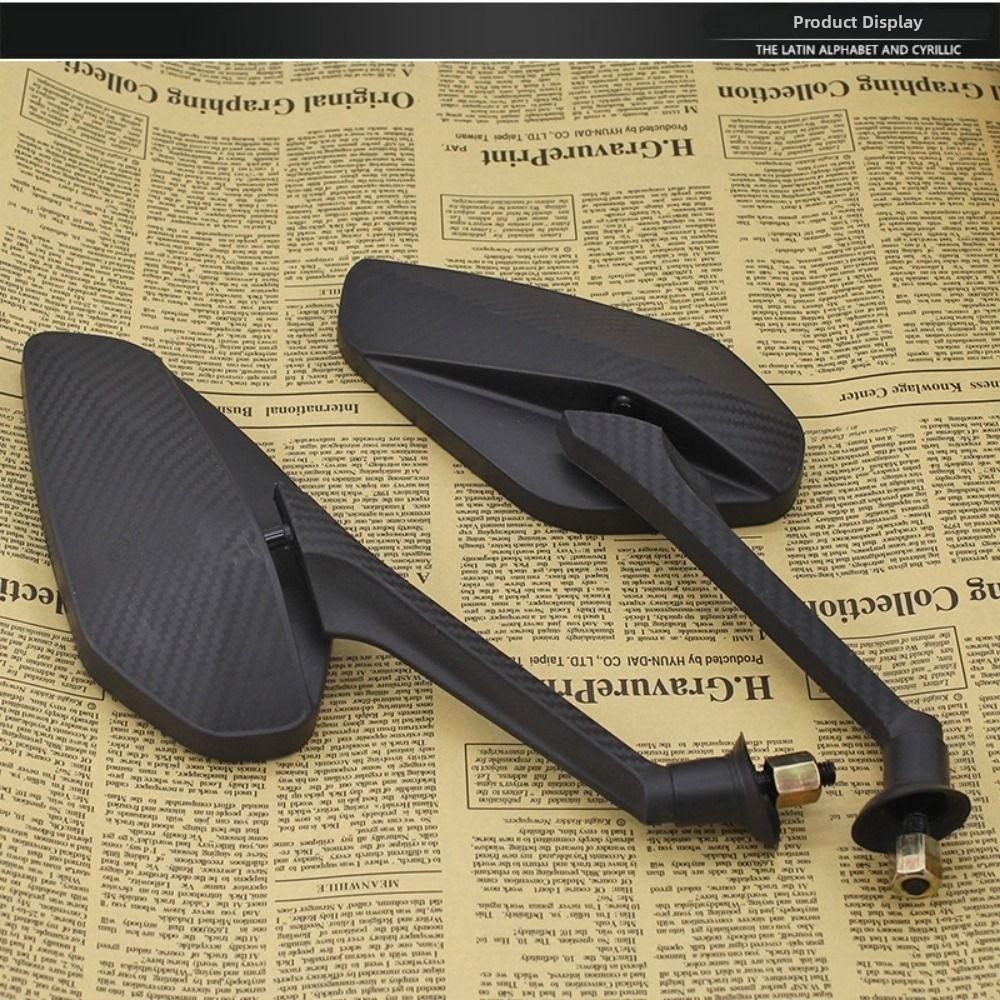 1Pair Universal Electric Scooter Rearview Mirror 8mm Rigth Thread Rear View Mirrors  Scooter Parts