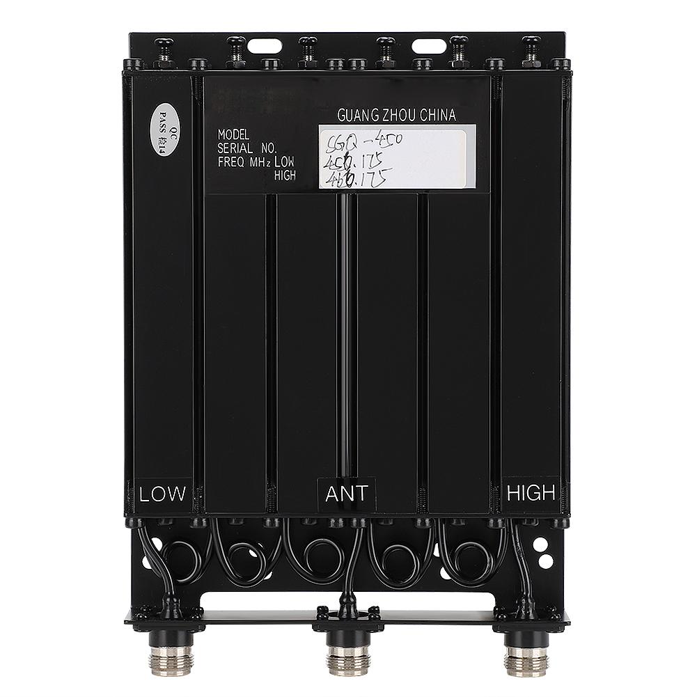25W UHF 6 Cavity Duplexer for Radio Repeater SGQ 450 Type (TX: 456.175 MHZ RX: 466.175MHZ)