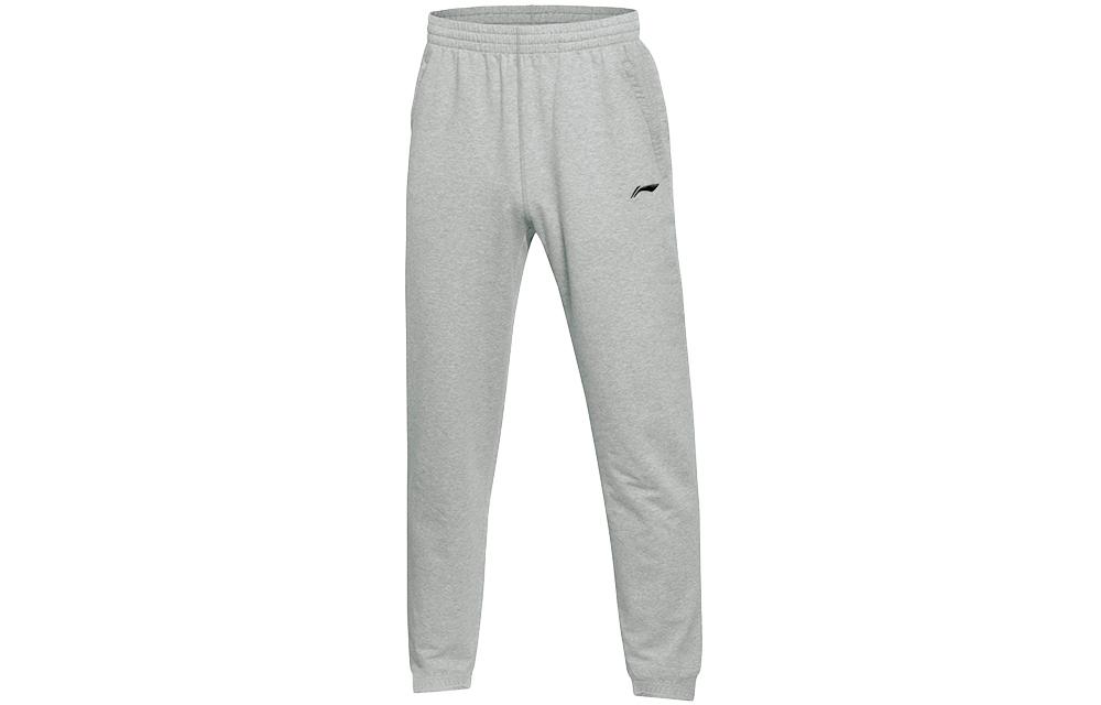 Li Ning Sweatpants Men s Light Gray AKLR561-2 4XL