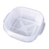 6Pcs Double Layer Food Storage Containers with Lids Rice Crisper  Food Storage