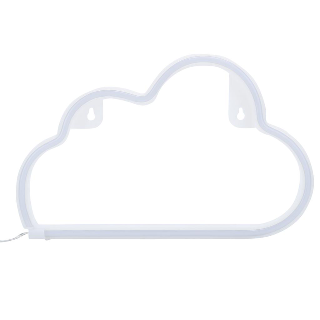 Cloud Shape Neon Light LED Wall Sign Lights Lamp for Home Bar Festive Party Christmas Wedding