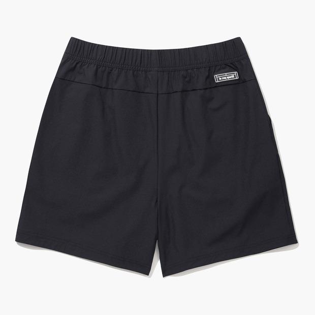 LECOQ Unisex Regular Fit 3.5-Length Shorts - Black (Qq123Thp31) (A Type)
