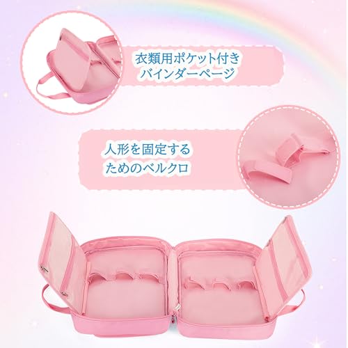 LoDrid Barbie Storage Bag, Doll Storage Bag, Easy To Carry, for Barbie