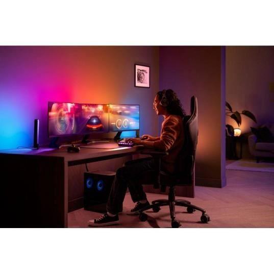 Eclairage intelligent par bande - PHILIPS HUE - Play gradient Lightstrip - 24 Watts - 1200 lm - IP20