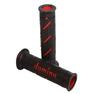 Domino Handlebar Street Thermoplastic Black X A25041C4240 Grips, Type, 126mm, Rubber, Red,
