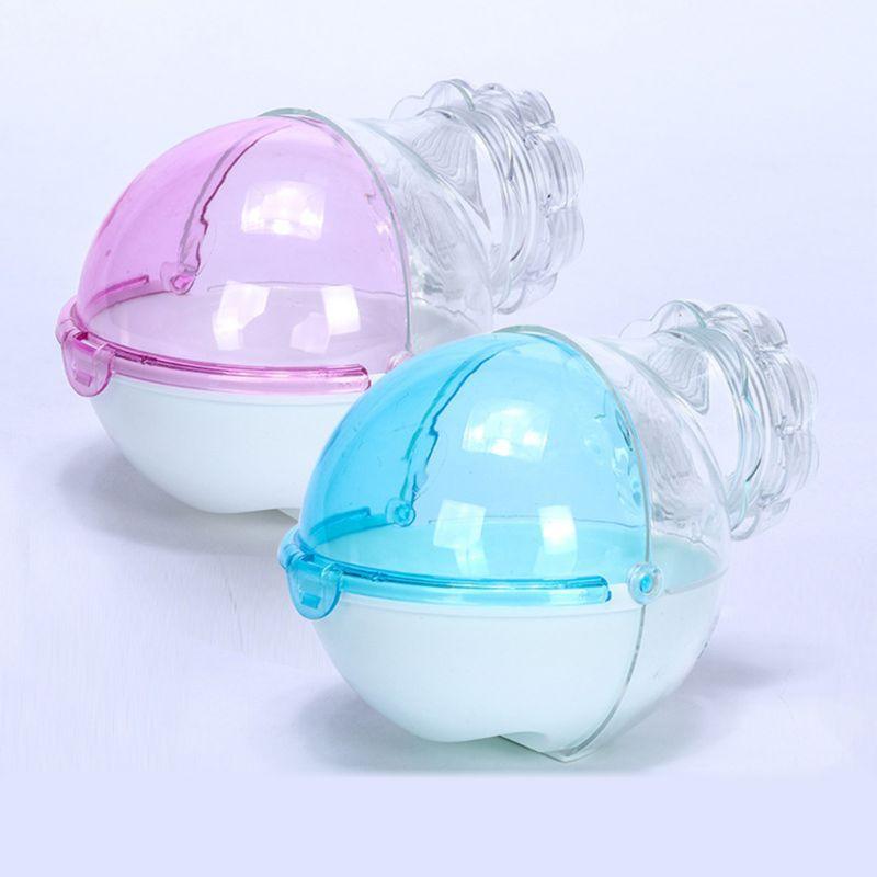 Small Animal External Bathroom Habitat Accessory Tunnel Connector for Hamsters Gerbils and Small Pets Compatible with Standard Cage Systems